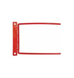 5 Star archiefbinder D-clip, rood [100st]