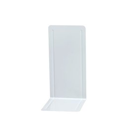 Maul MAUL ordner- boekensteun metaal 24X12x24cm set van 2 stuks wit