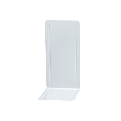 Maul MAUL ordner- boekensteun metaal 24X12x24cm set van 2 stuks wit