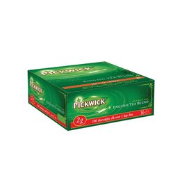 Pickwick Pickwick thee, English Tea Blend, pak van 100 stuks van 2 gram