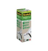 Scotch Plakband Magic Tape: A greener choice, ft 19 mm x 33 m, toren met 9 rollen