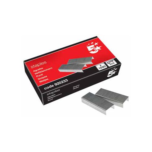 Pergamy nietjes 23/8, 1000 stuks