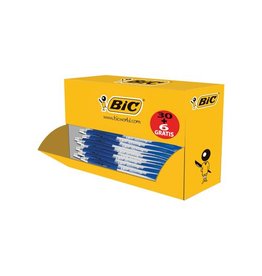 Bic Bic balpen Atlantis Classic blauw, doos 30 + 6 gratis