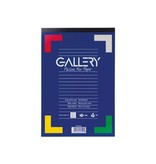 Gallery Gallery schrijfblok, ft A4, geruit 5 mm, blok van 100 vel