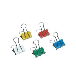 5 Star foldbackclip 19 mm, 12 stuks