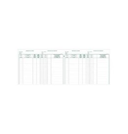 Exacompta Exacompta effectenregister, ft 24 x 32 cm, tweetalig, voor BVBA