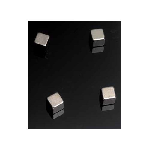 Naga magneet glasbord, ft 10 x 10 x 10 mm, pak van 4 stuks