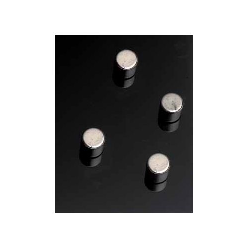 Naga magneten glasbord, cilinder, pak van 4 stuks