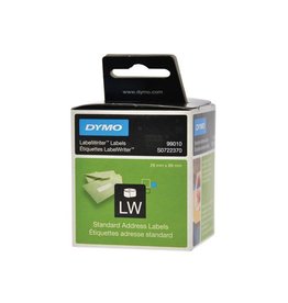 Dymo Dymo etiketten LabelWriter ft 89 x 28 mm, wit, 260 etiketten