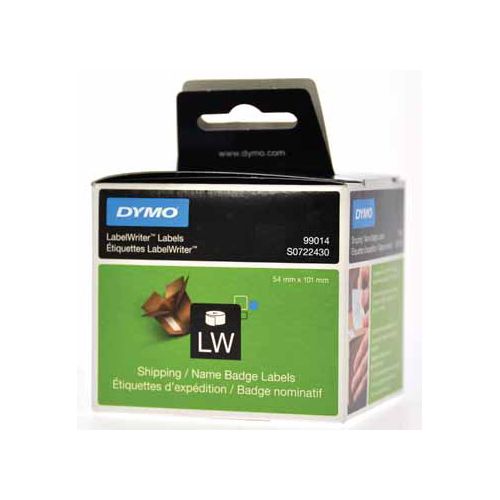 Dymo Dymo etiketten LabelWriter ft 101 x 54 mm, wit, 220 etiketten