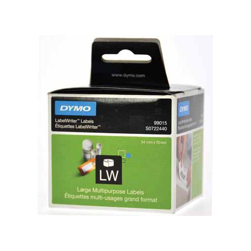 Dymo Dymo etiketten LabelWriter ft 70 x 54 mm, wit, 320 etiketten