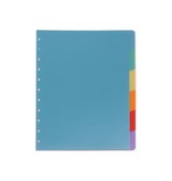 Atoma Atoma tabbladen, voor A4+ schriften, uit PP, set van 6, geassorteerde kleuren