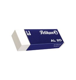 Pelikan Pelikan gum AL20, wit, doos van 20 stuks