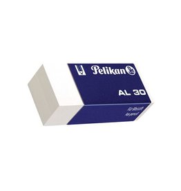 Pelikan Pelikan gum AL30, wit, doos van 30 stuks
