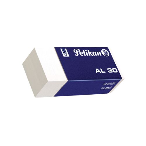 Pelikan witte potloodgom AL doos van 30 stuks