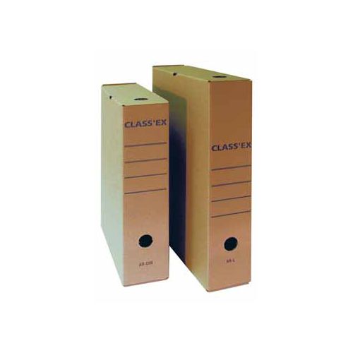 Class'ex archiefdoos, voor ft folio, binnenformaat: 36,5 x 25,1 cm
