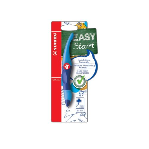 Stabilo STABILO EASYoriginal roller, voor rechtshandigen, blister van 1 stuk, blauw