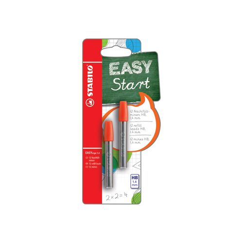 Stabilo Stabilo vulling EasyErgo 1,4 mm blister met 2 stuks