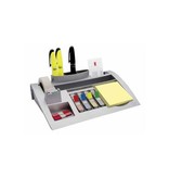 Post-it Post-it Index bureau organizer, inclusief notes, zilver