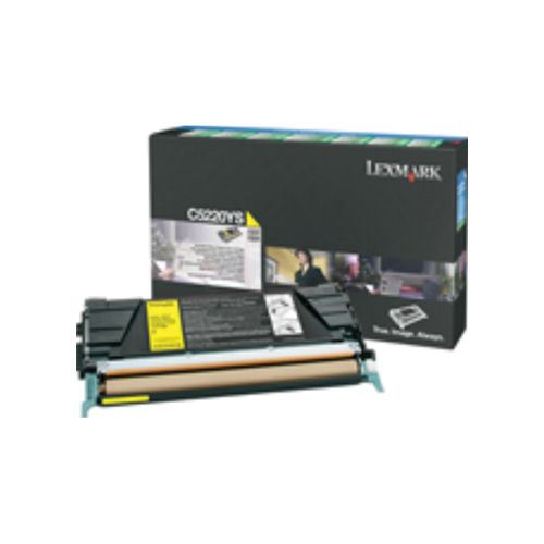 Lexmark Lexmark C5220YS toner yellow 3000 pages return (original)