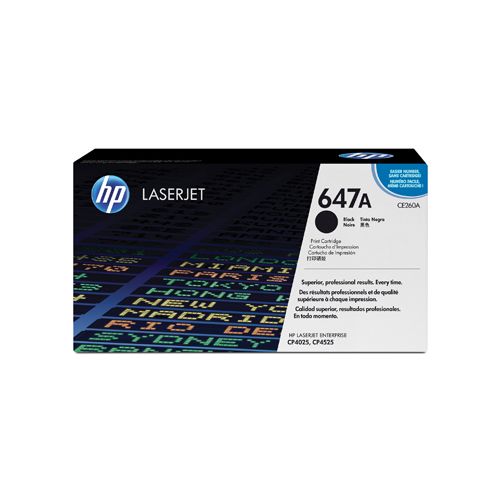 HP HP 647A (CE260A) toner black 8500 pages (original)