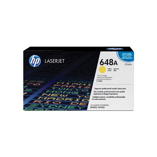 HP HP 648A (CE262A) toner yellow 11000 pages (original)