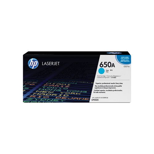 HP HP 650A (CE271A) toner cyan 15000 pages (original)