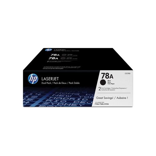 HP HP 78A (CE278AD) duopack black 2x2100 pages (original)
