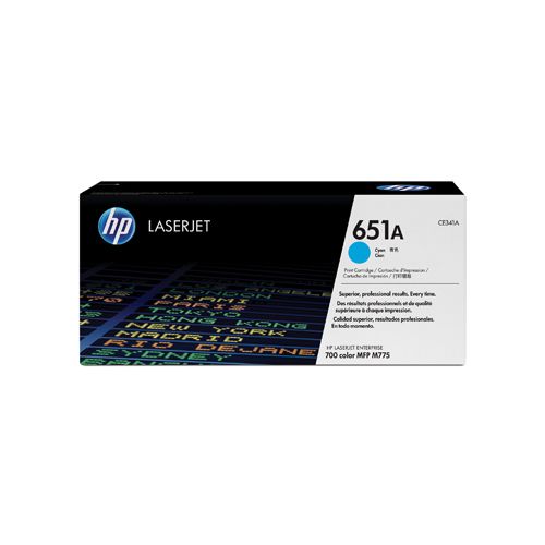 HP HP 651A (CE341A) toner cyan 16000 pages (original)