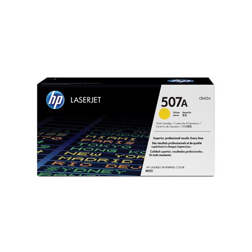 HP HP 507A (CE402A) toner yellow 6000 pages (original)
