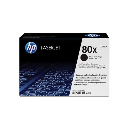 HP HP 80X (CF280X) toner black 6900 pages (original)