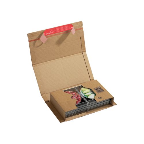 Colompac verzenddoos CP020, ft 25,1 x 16,5 x 6 cm, bruin