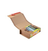 Colompac verzenddoos CP020, ft 32,5 x 25 x 8 cm, bruin