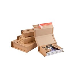 Colompac verzenddoos CP020, ft 33 x 27 x 8 cm, bruin