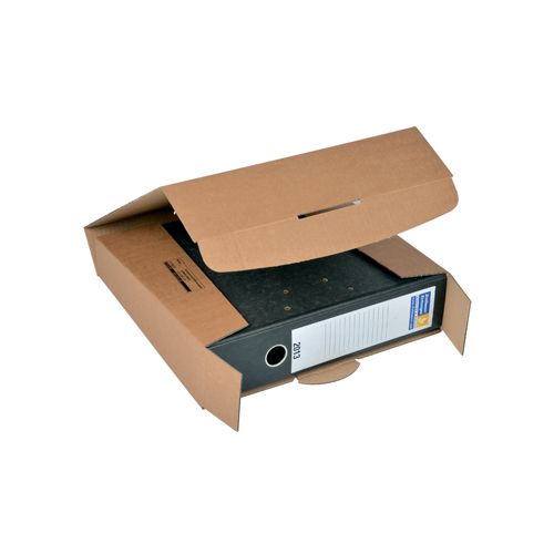 Colompac verzenddoos voor ordners CP058, ft 32,2 x 29,5 x 8 cm, bruin