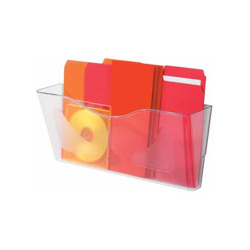 Deflecto Deflecto DocuPockets muurfolderhouder horizontaal, 1 vak, transparant