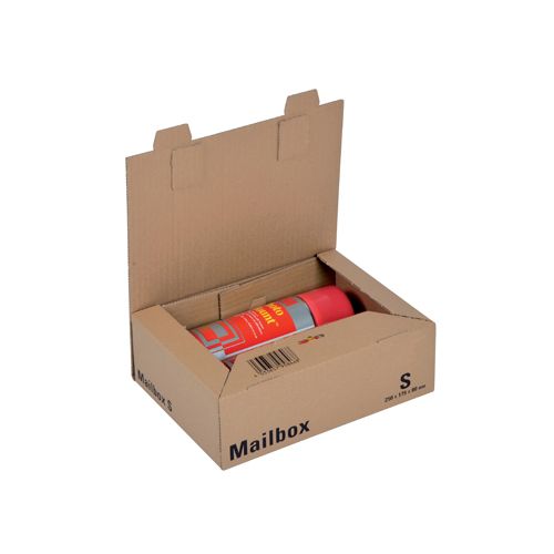 Colompac verzenddoos small, ft 25 x 17,5 x 8 cm, bruin