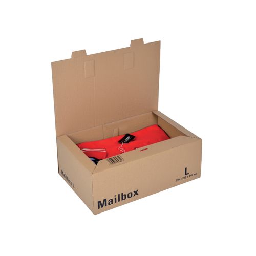 Colompac verzenddoos large, ft 39,5 x 25 x 14 cm, bruin