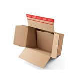 Colompac verzenddoos CP141, ft 22,9 x 16,4 x 5 - 11,5 cm, bruin