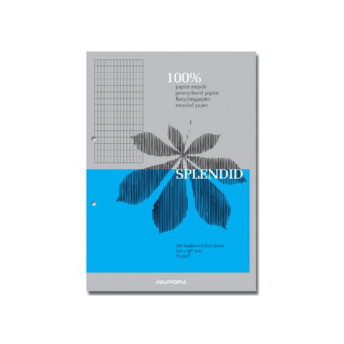 Aurora Aurora cursusblok A4 70G commercieel, 100 vel