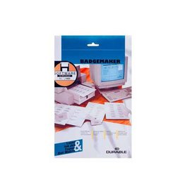 Durable Durable Badgemaker insteekkaartjes ft 54 x 90 mm (voor badges 8004, 8012, 8101, 8111, 8117, 8604 en 86...