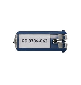 Durable Durable sleutelhanger Key Clip, blauw, pak van 6 stuks