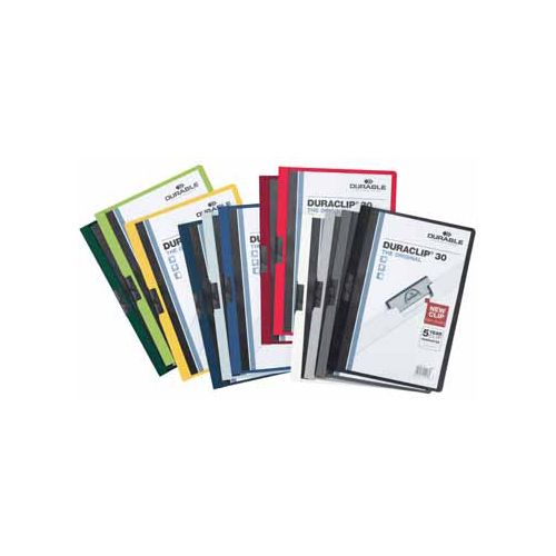 Durable Durable klemmap Duraclip Original 30 geassorteerde kleuren