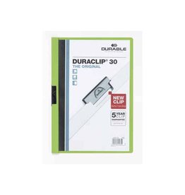 Durable Klemmap Duraclip30 A4 Groen [1st]