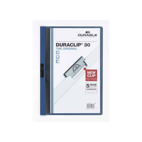 Durable Durable klemmap Duraclip Original 30 donkerblauw