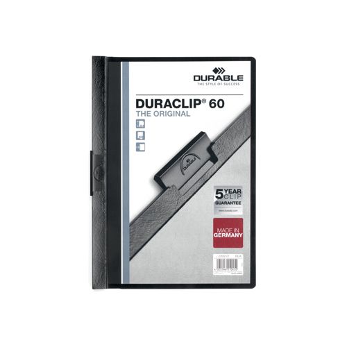 Durable Durable Klemmap Duraclip Original 60 zwart