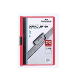 Durable Klemmap Duraclip60 A4 Rood [1st]