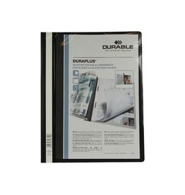Durable Dur.Bestekmap Zwart Duraplus [1st]