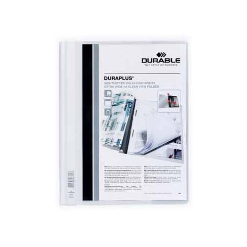 Durable Durable personaliseerbare snelhechtmap Duraplus wit