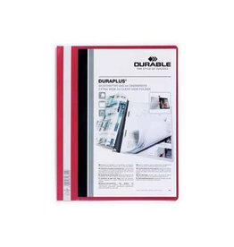 Durable Dur.Bestekmap Rood Duraplus A4 [1st]